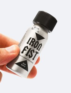 Iron fist original dans son flacon en aluminim gris