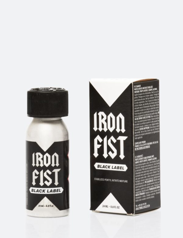 Poppers iron fist black label 24 ml