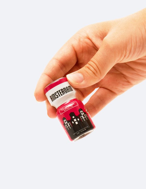 taille du petit flacon Amsterdam poppers 10 ml