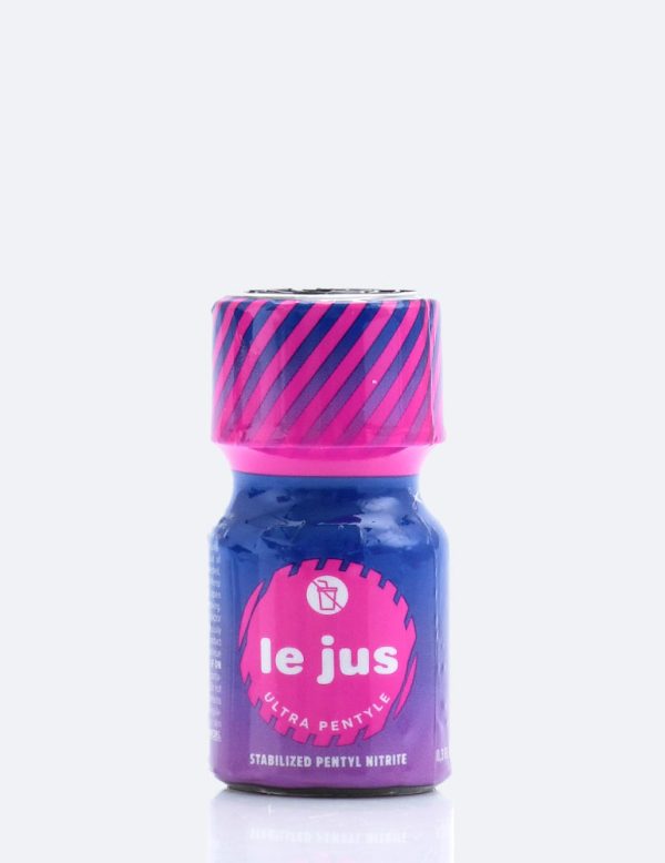 Poppers Le Jus ultra pentyle avec falcon rose et bleu de 10 ml