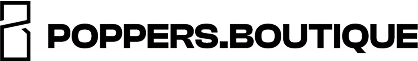 logo poppers boutique, vente en ligne de poppers