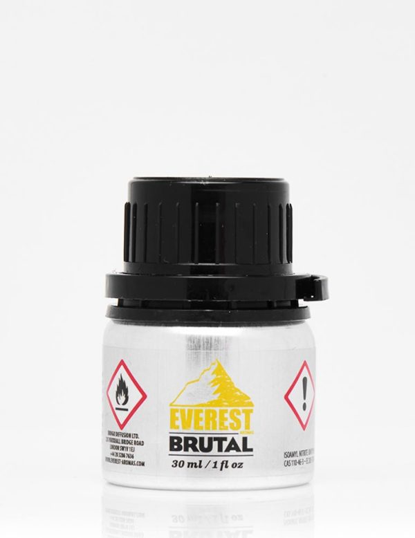 Poppers ouverture large en aluminium Brutal nitrite d'amyle