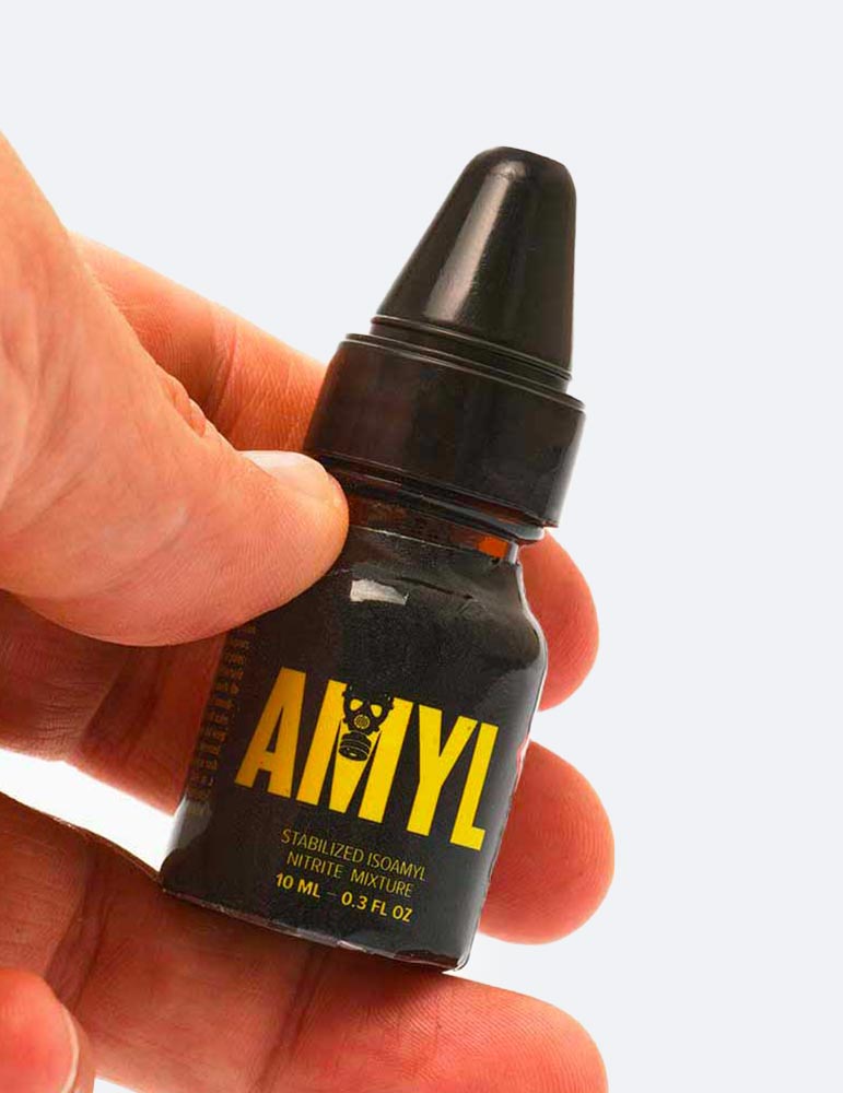 Poppers amyl 10 ml + inhalateur pour effet ultra puissant