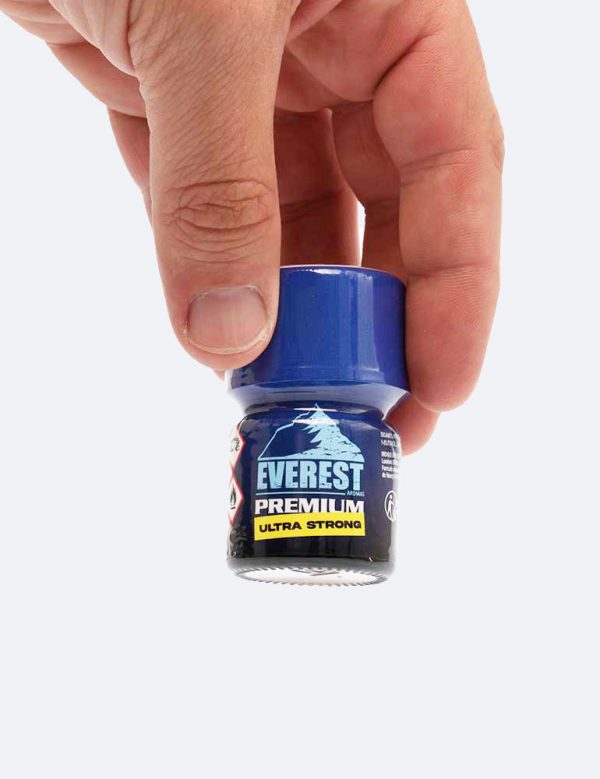 Flacon poppers incassable en verre everest premium très puissant
