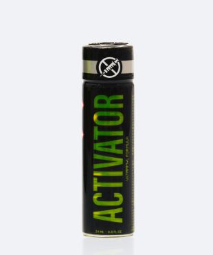 Poppers activator Amyle flacon verre 24 ml noir ultra puissant