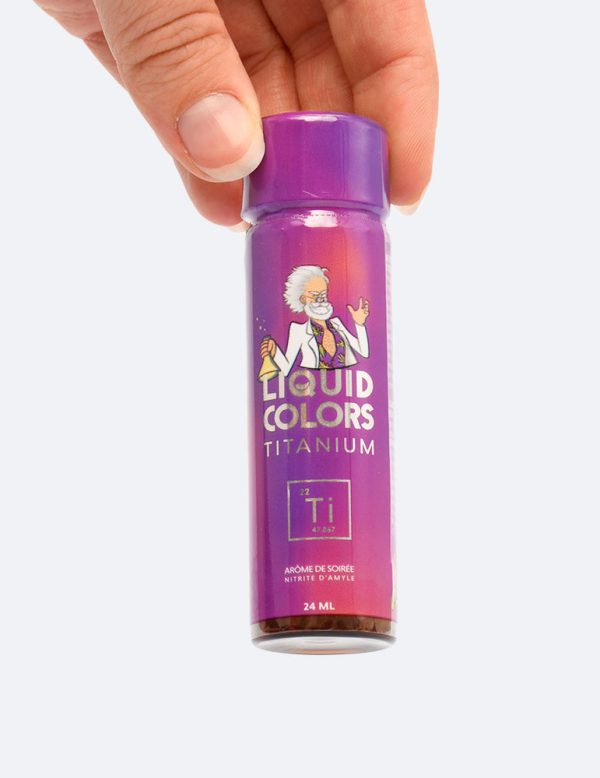 Poppers Titanium Liquid Colors - 24 ml – Image 2