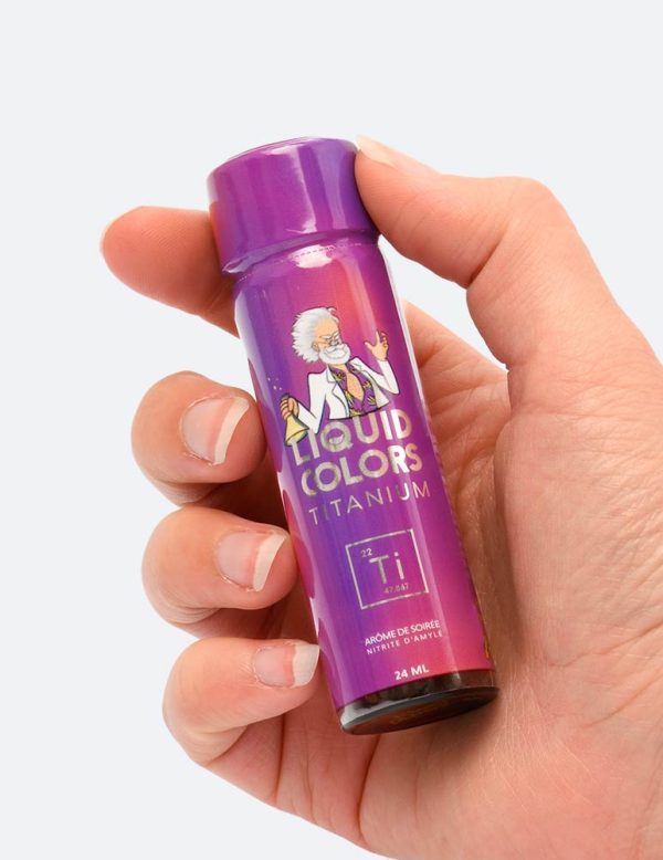 Le poppers titanium grand format liquid colors prise en main