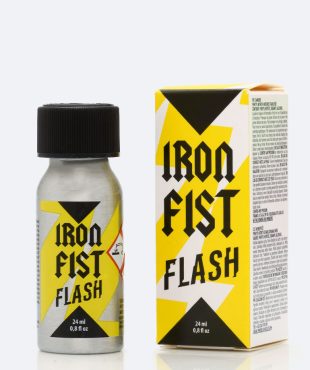 Flacon poppers Iron Fist Flash 24 ml