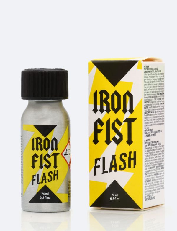 Flacon poppers Iron Fist Flash 24 ml